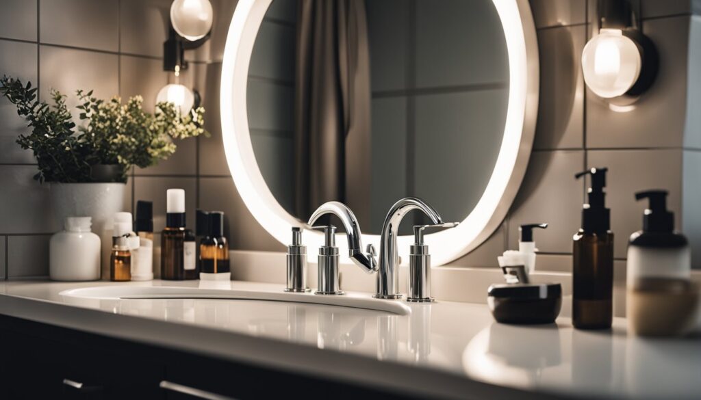 bathroom vanity decor ideas