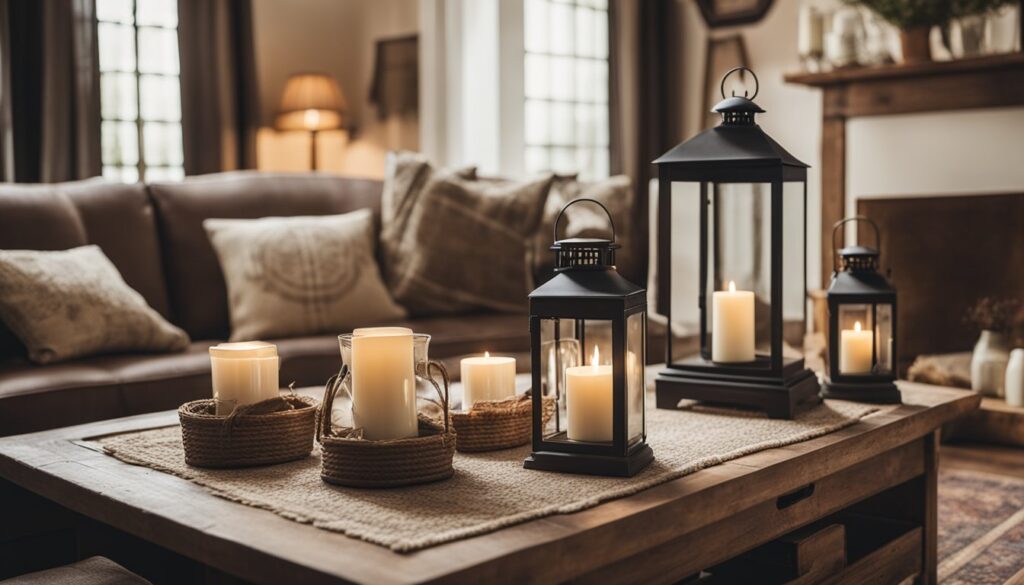 farmhouse living room decorations